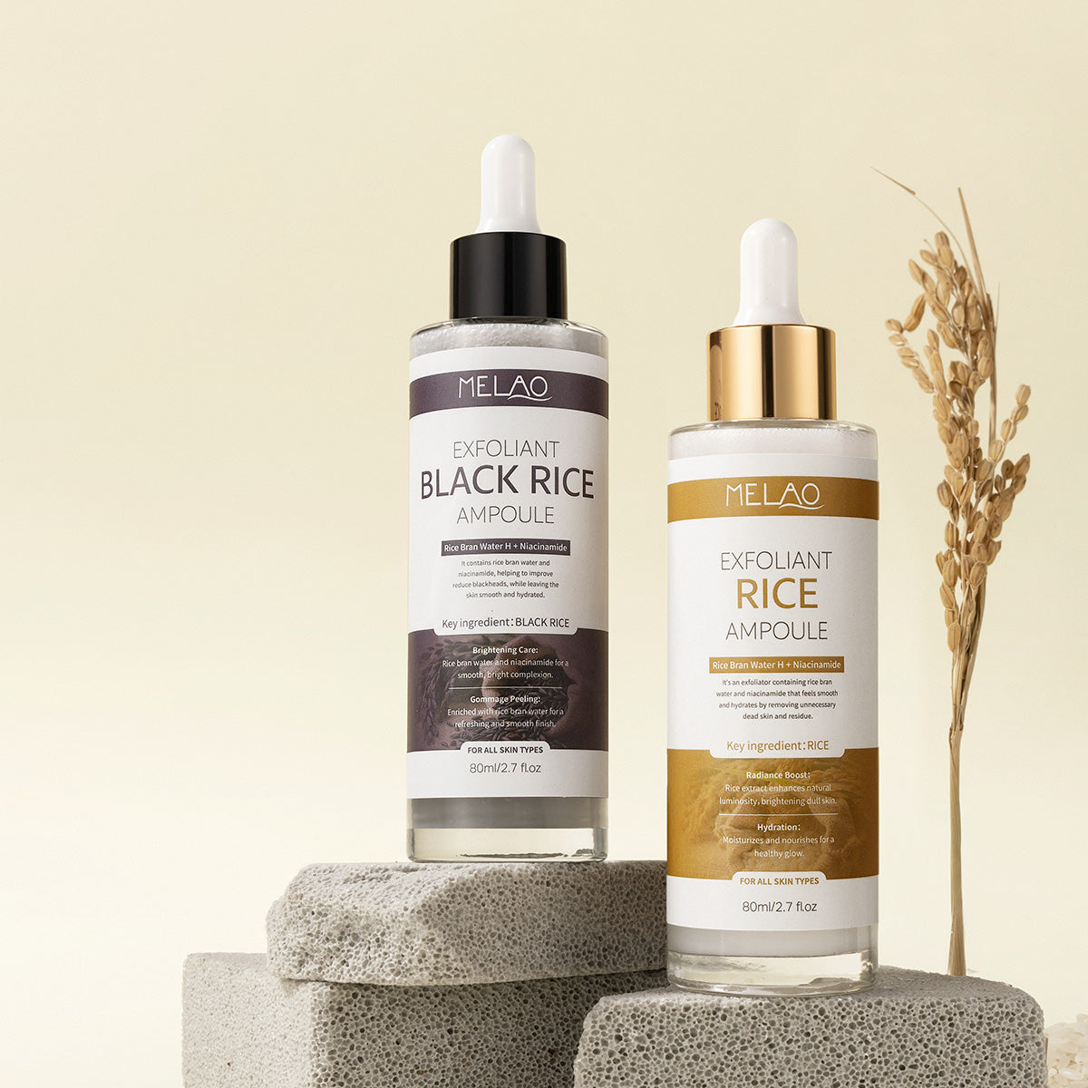 White & Black Rice Exfoliating Serum